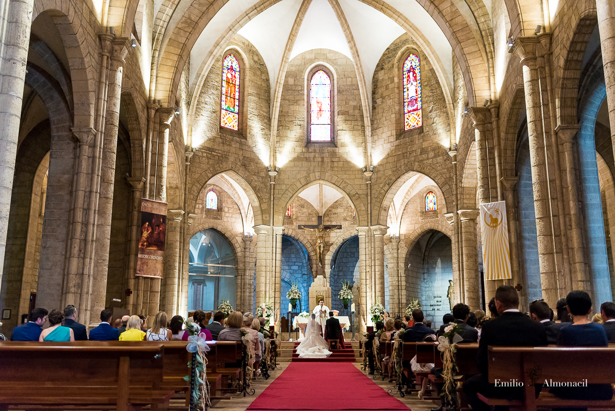 Boda en iglesia Santa Catalina, Fotógrafo de bodas en Valencia